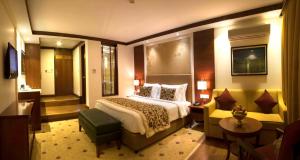 Ένα ή περισσότερα κρεβάτια σε δωμάτιο στο Fortune Resort Heevan, Srinagar - Member ITC Hotels' Group