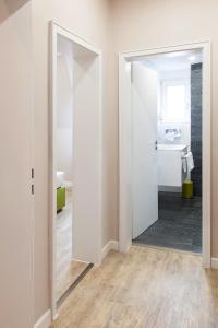 Koupelna v ubytování Hotel Engelbert