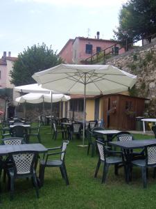 En restaurang eller annat matställe på Hotel Paese Corvara