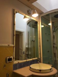Koupelna v ubytování Cantaluna B&B
