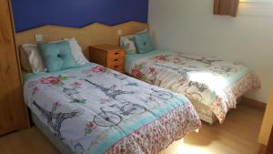 Letto o letti in una camera di Divine Mercy B&B