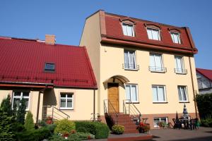 Budynek, w którym mieści się apartament