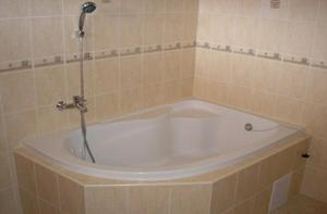 A bathroom at Villa Elena