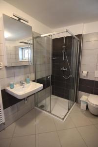Kúpeľňa v ubytovaní Apartmány Malý Princ + 37 fotografií