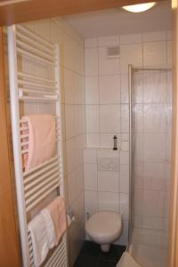 Koupelna v ubytování Hotel Petersen