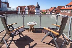 Balkón nebo terasa v ubytování Hotel Westfalenhof
