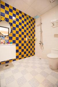 Koupelna v ubytování Misto B&B + 37 fotografií