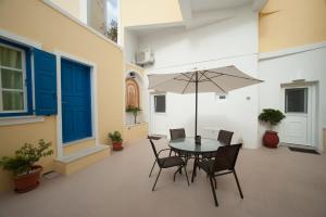 A patio or other outdoor area at Lefteris Traditional Rooms