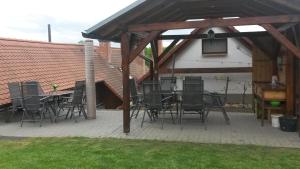 Patio nebo venkovní prostory v ubytování Sklep u Veselých