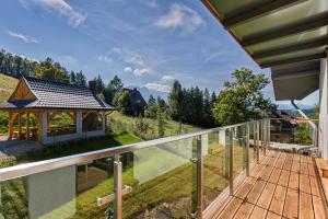 Balkón alebo terasa v ubytovaní Smrekowa Polana Resort & Spa