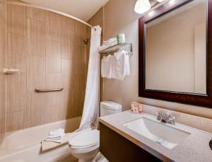 Koupelna v ubytování Orangewood Inn and Suites Midtown