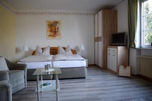 Cama o camas de una habitación en Apartmenthaus - Haus am Schultal