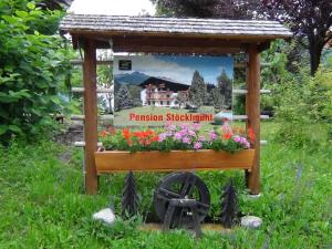 Zahrada ubytování Pension Stöcklmühl