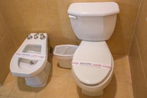 Vannituba majutusasutuses Autohotel Ilussion