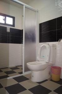 Koupelna v ubytování Shimmer B&B