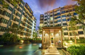 Bygningen som lejligheden ligger i