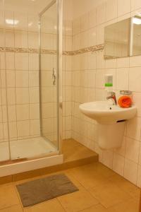 Kúpeľňa v ubytovaní Apartmány REKO Kadaň