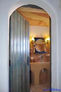 Koupelna v ubytování Palirroia (High Tide)