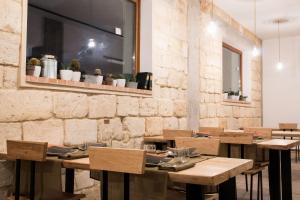 Masseria Straziuso - La Vaccariccia tesisinde bir restoran veya yemek mekanı