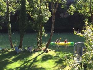 Zahrada ubytování Gîte sur Loue