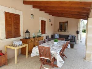 Posezení v ubytování Finca Miralles
