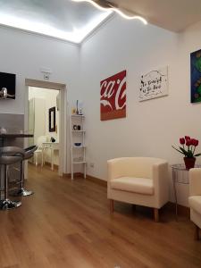 Telewizja i/lub zestaw kina domowego w obiekcie NoMapartments Il Viaggiatore