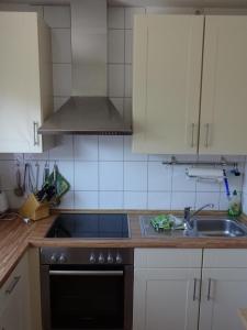 Kuhinja oz. manjša kuhinja v nastanitvi Strandleben 4