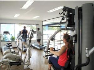 Posilňovňa alebo fitness centrum v ubytovaní Resort Monte das Oliveiras
