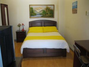 Letto o letti in una camera di Hotel Rincón Escandinavo