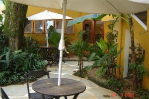 Um jardim em Pousada Moryba