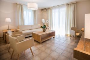 Posezení v ubytování Villa Delta Suites House
