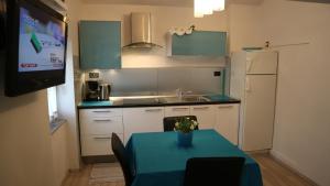 Kuchyňa alebo kuchynka v ubytovaní Apartments Ines Komel