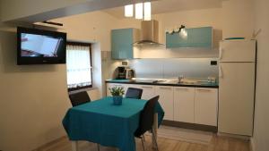 Kuchyňa alebo kuchynka v ubytovaní Apartments Ines Komel