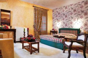 Posezení v ubytování Hotel Polydrosos