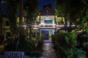 Vrt pred nastanitvijo Yeti Guest House