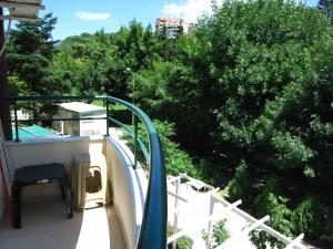 Balkón nebo terasa v ubytování Family Hotel Bistritsa