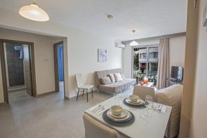 Posezení v ubytování Merab Napa Suites