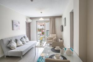 Posezení v ubytování Merab Napa Suites