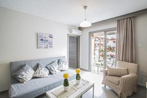 Posezení v ubytování Merab Napa Suites
