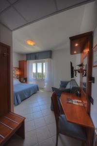 Кровать или кровати в номере Hotel Noris