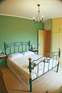 Postel nebo postele na pokoji v ubytování Corfu Villa Galini