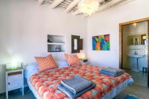 Postel nebo postele na pokoji v ubytování Casa Cecilia