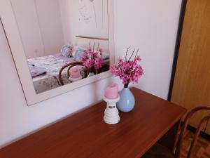 Postel nebo postele na pokoji v ubytování Guest house Ivanka
