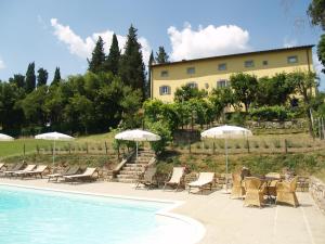 Villa di Catarsena tesisinde veya buraya yakın yüzme havuzu