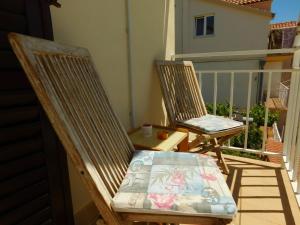 Balkón nebo terasa v ubytování Guest house Ivanka