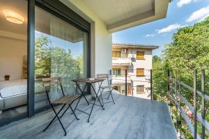 Un balcon sau o terasă la Vila Cotroceni Boutique Apartments