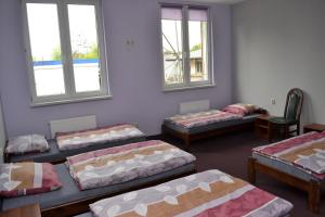 Krevet ili kreveti u jedinici u objektu Hostel Mikołajczyka59