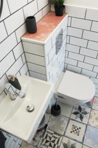 Ένα μπάνιο στο Studio apartman