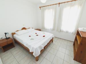 Giường trong phòng chung tại Beyaz Villas +64 ảnh