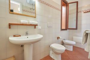 Koupelna v ubytování Residence Favignana